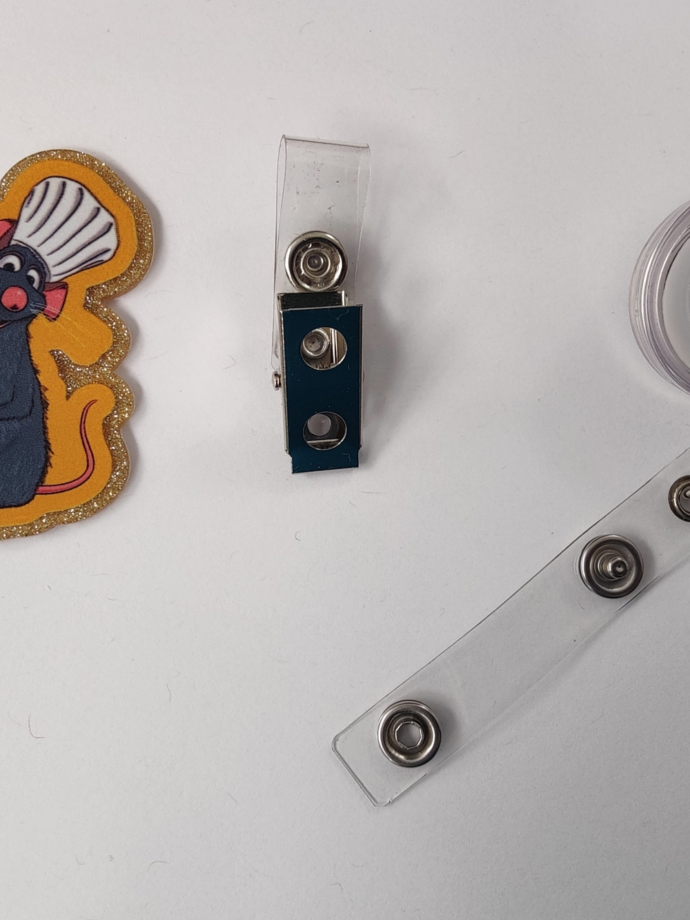 Handmade Badge Reel- Remy Ratatouille